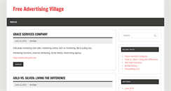 Desktop Screenshot of freeadvertisingvillage.com